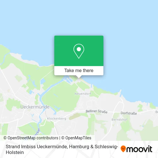 Карта Strand Imbiss Ueckermünde