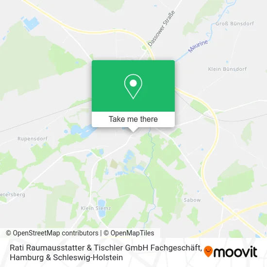 Карта Rati Raumausstatter & Tischler GmbH Fachgeschäft
