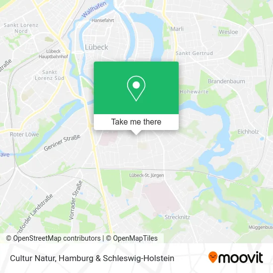 Карта Cultur Natur