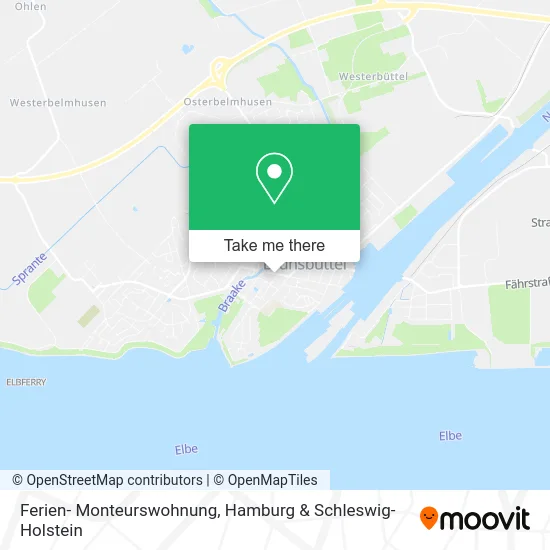 Карта Ferien- Monteurswohnung