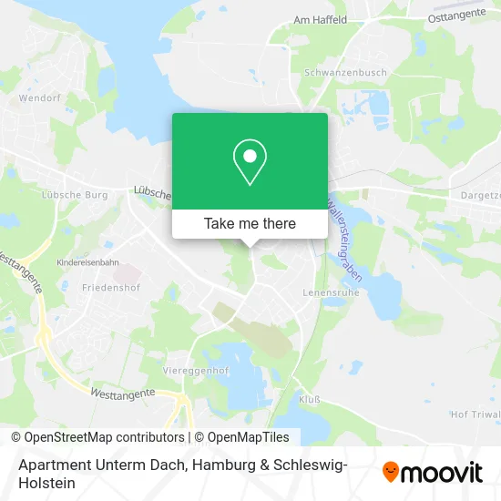 Карта Apartment Unterm Dach