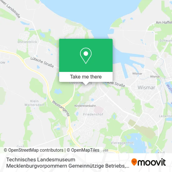 Карта Technisches Landesmuseum Mecklenburgvorpommern Gemeinnützige Betriebs