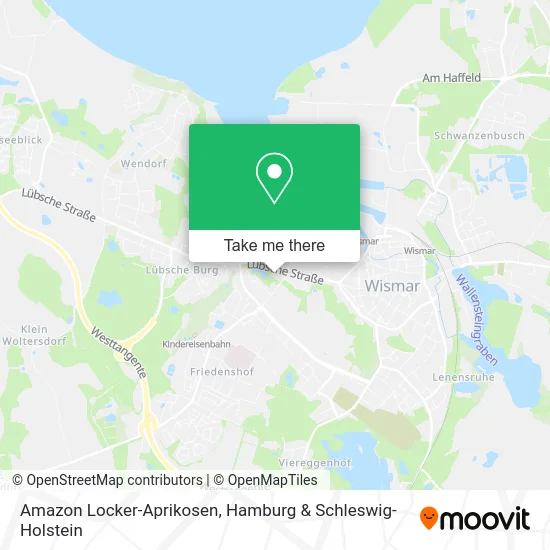 Карта Amazon Locker-Aprikosen