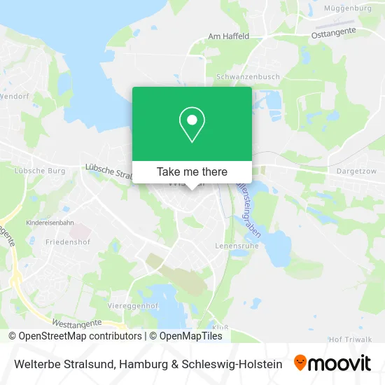 Карта Welterbe Stralsund