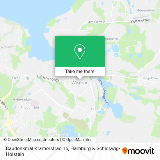 Карта Baudenkmal Krämerstrae 15