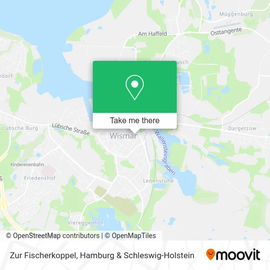 Карта Zur Fischerkoppel