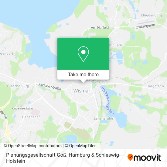 Карта Planungsgesellschaft Goß