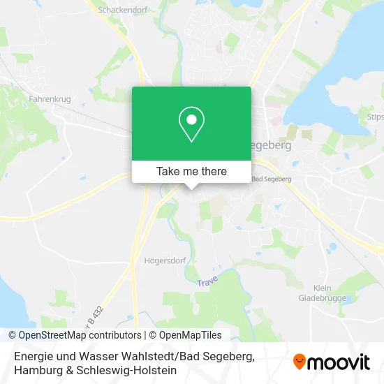 Energie und Wasser Wahlstedt / Bad Segeberg map