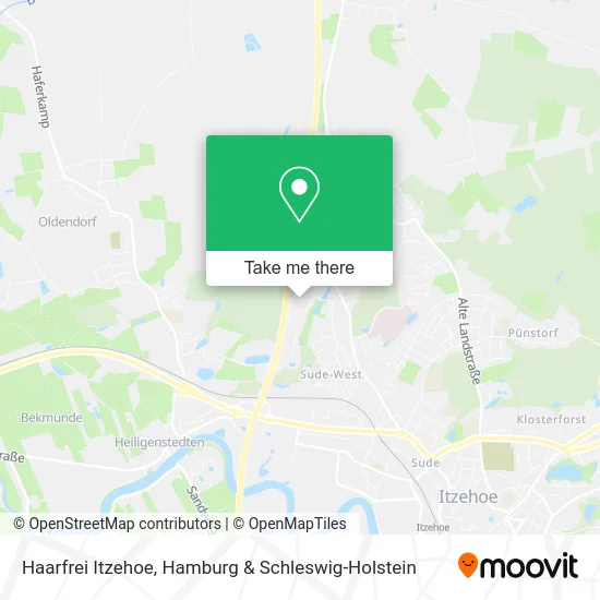 Карта Haarfrei Itzehoe