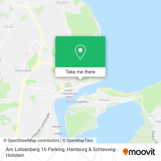 Карта Am Lotsenberg 16 Parking
