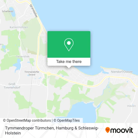 Карта Tymmendroper Türmchen