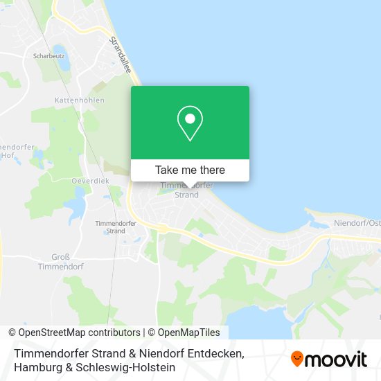 Карта Timmendorfer Strand & Niendorf Entdecken