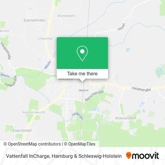 Карта Vattenfall InCharge