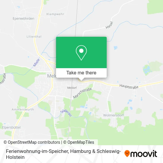 Карта Ferienwohnung-im-Speicher