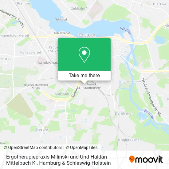 Карта Ergotherapiepraxis Milinski und Und Haldan-Mittelbach K.