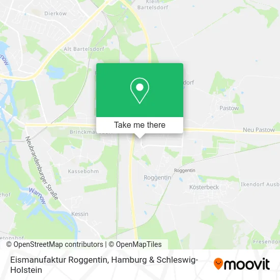 Карта Eismanufaktur Roggentin