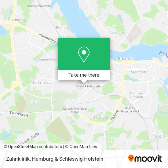 Карта Zahnklinik