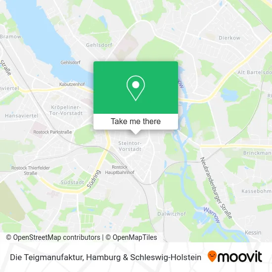 Карта Die Teigmanufaktur