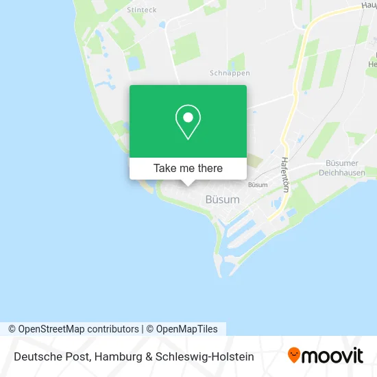 Deutsche Post map