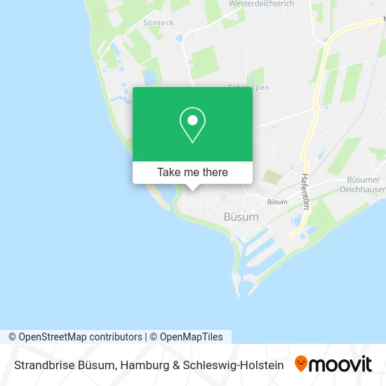 Карта Strandbrise Büsum