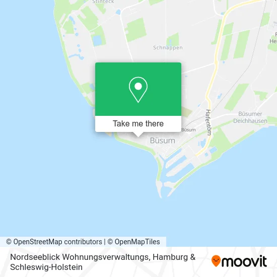 Карта Nordseeblick Wohnungsverwaltungs