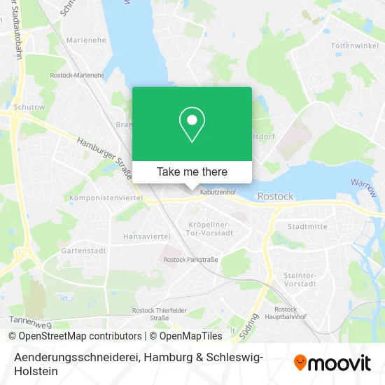 Карта Aenderungsschneiderei