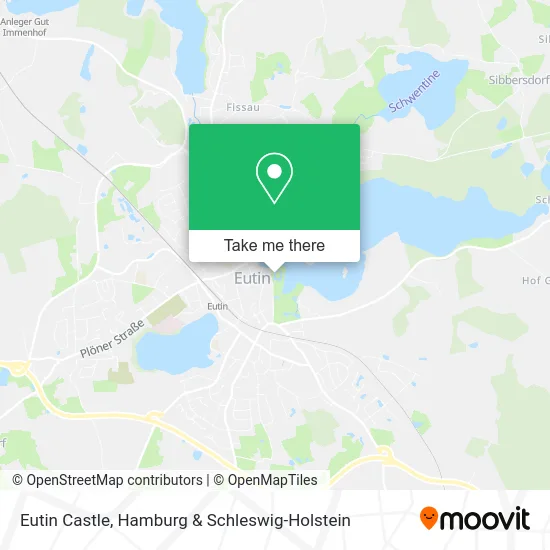 Eutin Castle map