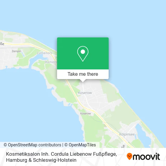 Kosmetiksalon Inh. Cordula Liebenow Fußpflege map