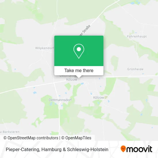 Карта Pieper-Catering