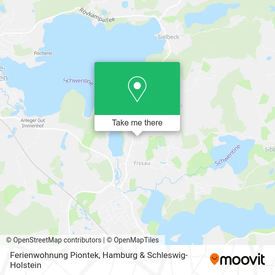 Карта Ferienwohnung Piontek