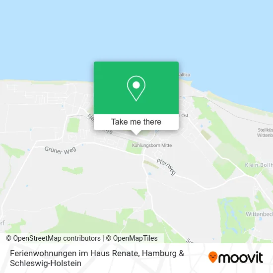 Карта Ferienwohnungen im Haus Renate