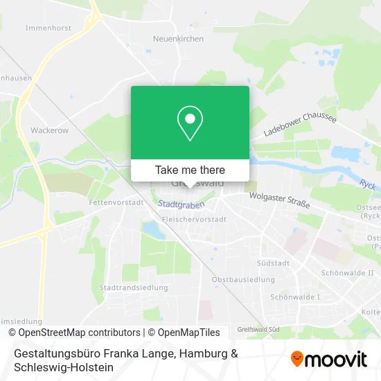 Карта Gestaltungsbüro Franka Lange