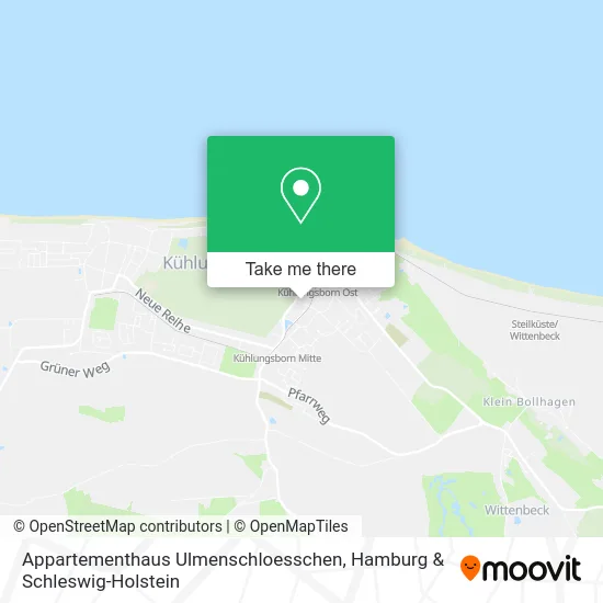 Карта Appartementhaus Ulmenschloesschen
