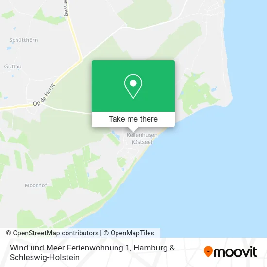 Карта Wind und Meer Ferienwohnung 1