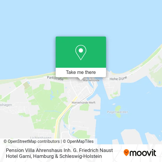 Pension Villa Ahrenshaus Inh. G. Friedrich Naust Hotel Garni map