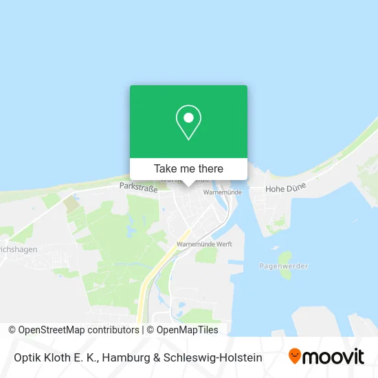 Карта Optik Kloth E. K.