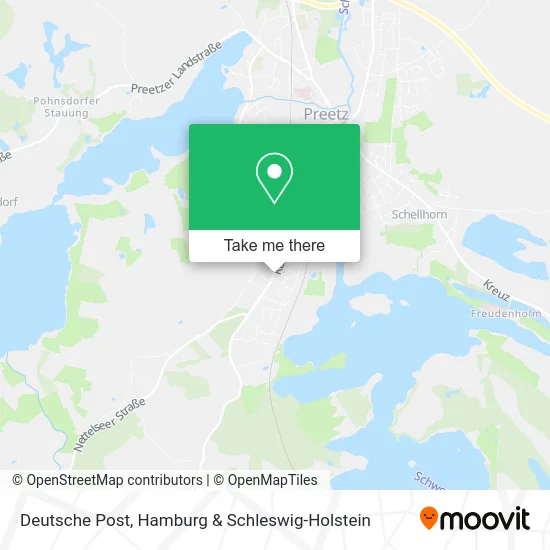 Deutsche Post map