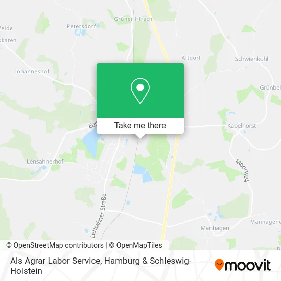 Карта Als Agrar Labor Service