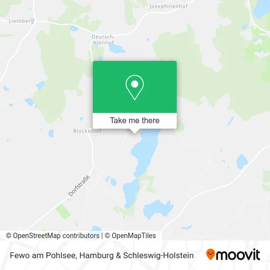 Карта Fewo am Pohlsee