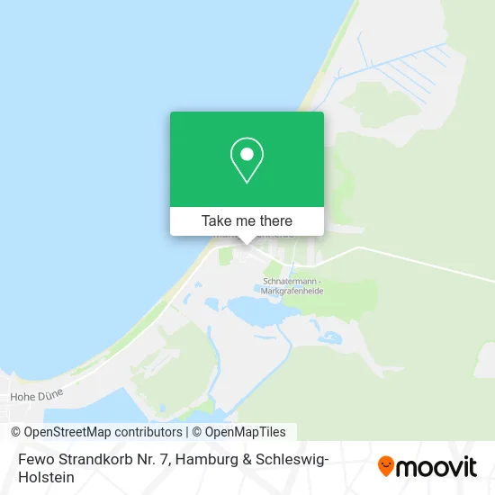 Карта Fewo Strandkorb Nr. 7