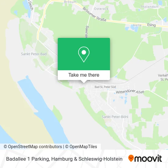 Карта Badallee 1 Parking