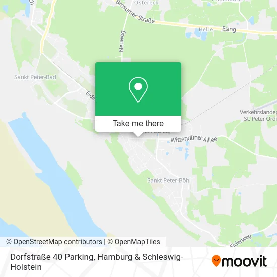 Карта Dorfstraße 40 Parking