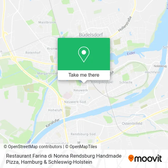 Карта Restaurant Farina di Nonna Rendsburg Handmade Pizza