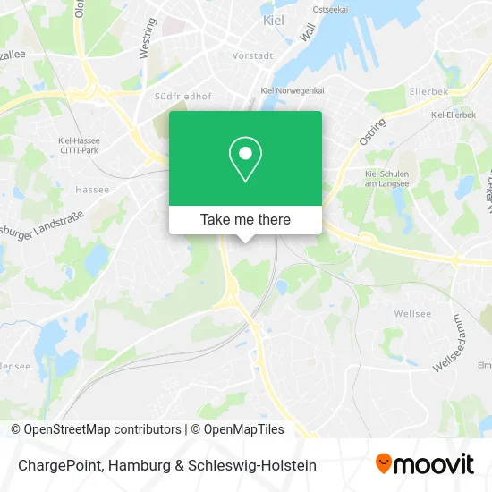Карта ChargePoint