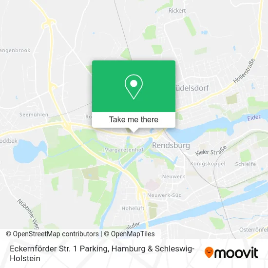 Карта Eckernförder Str. 1 Parking