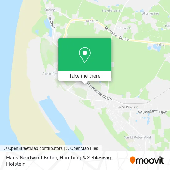 Карта Haus Nordwind Böhm