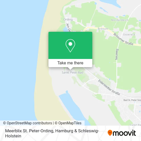 Карта Meerblix St. Peter-Ording