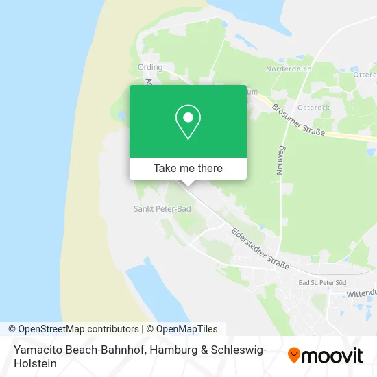 Карта Yamacito Beach-Bahnhof