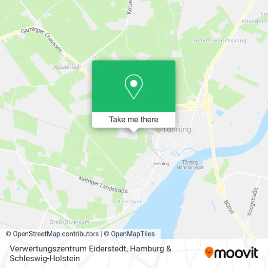 Карта Verwertungszentrum Eiderstedt
