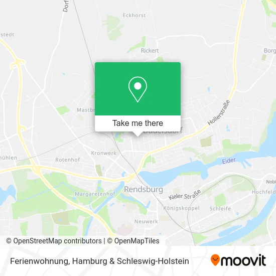 Ferienwohnung map